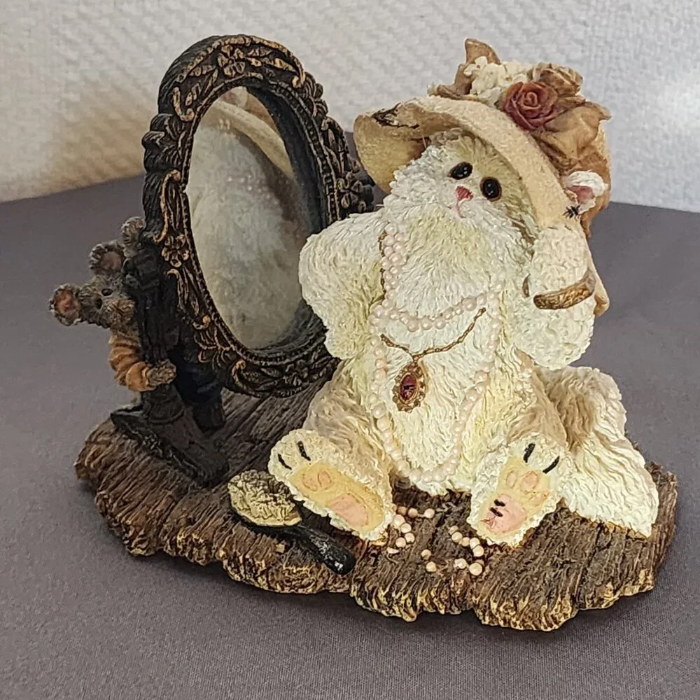 Boyds Bears The Purrstone Collection Purrcilla Prissybuns Ready for my Closeup - Picture 1 of 16